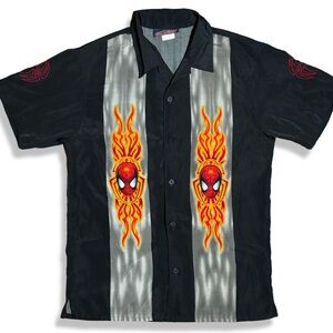 Vintage 2002 SpiderMan Bowling Shirt